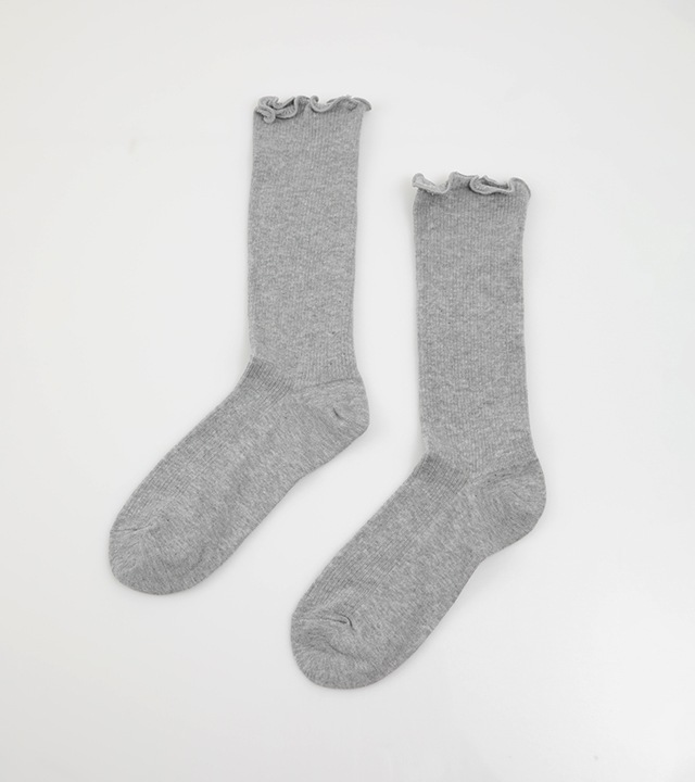 マルールリブフリルソックス