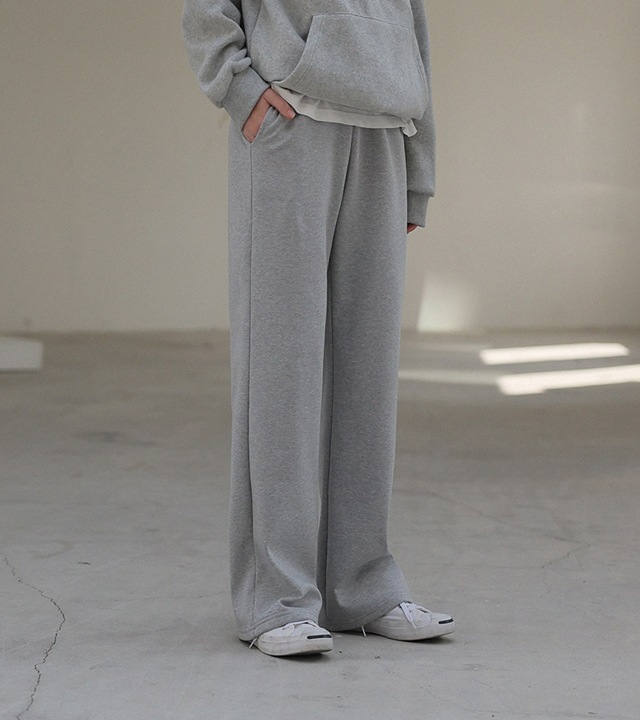 [RR]タリン起毛バンディング イージーパンツ