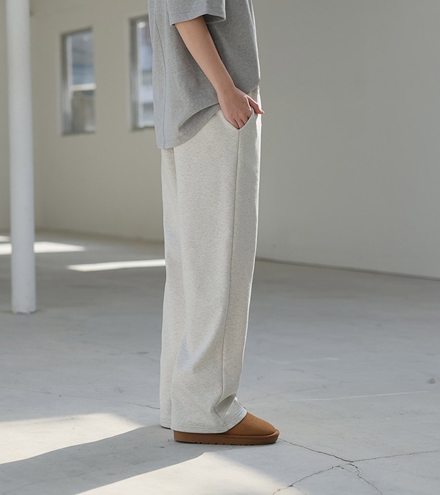 [RR]タリン起毛バンディング イージーパンツ