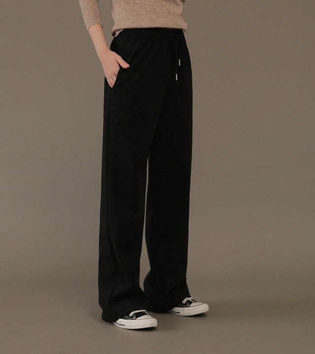 [RR]タリン起毛バンディング イージーパンツ