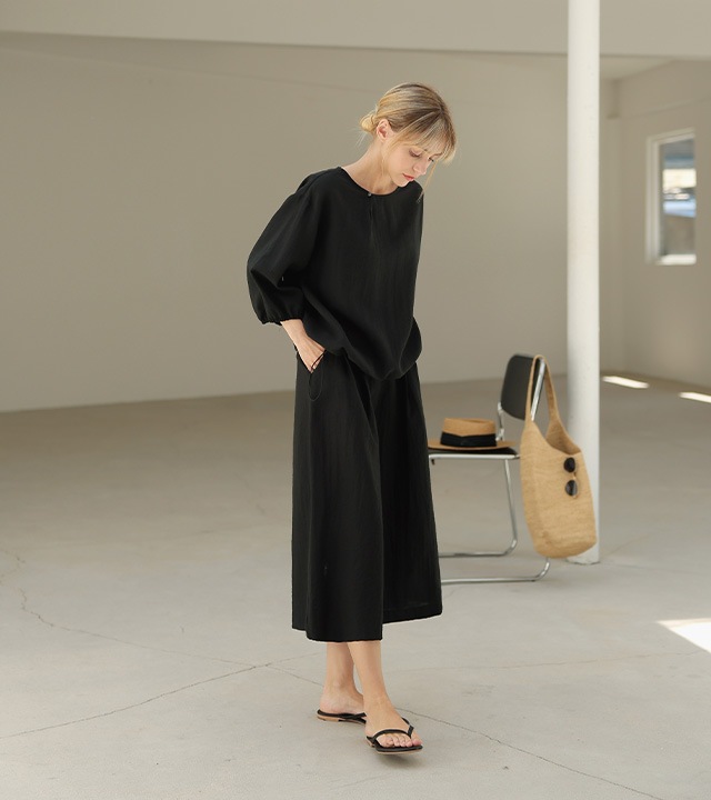 🌈[RR]コニークーリング8分丈キュロットパンツ