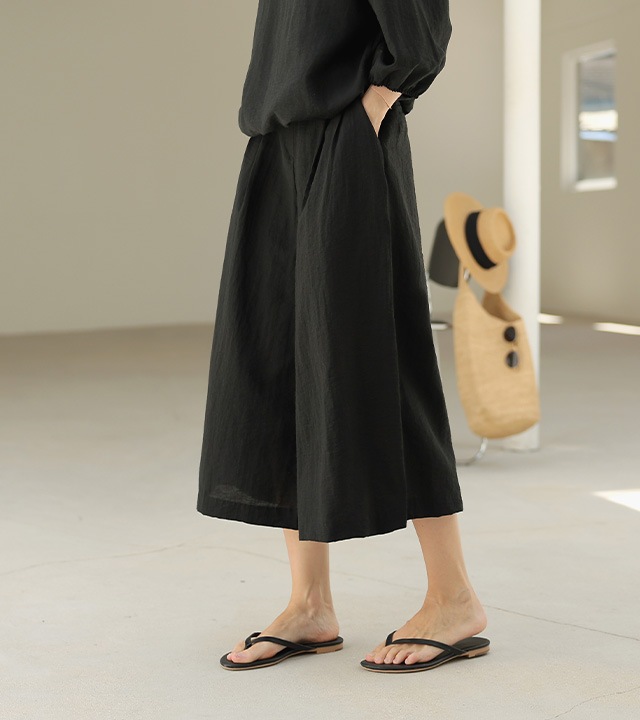 🌈[RR]コニークーリング8分丈キュロットパンツ