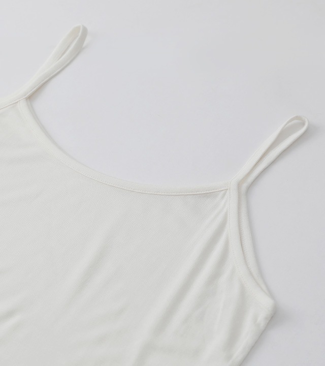インナーベーシックレーヨンスパン袖なしトップス
