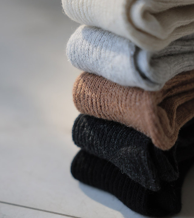 レニードトムデイリーウールソックス