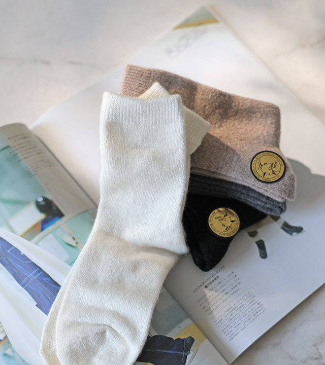 メリーベーシックキャッシュウールソックス