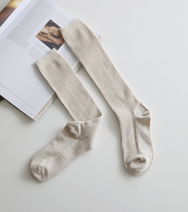 ルフィンリブベーシックロングソックス