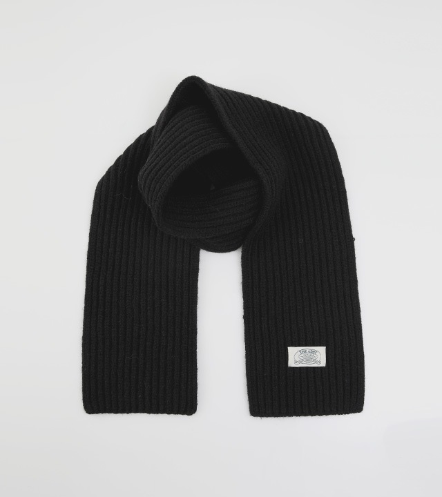 ルシードハチ編みニットマフラー