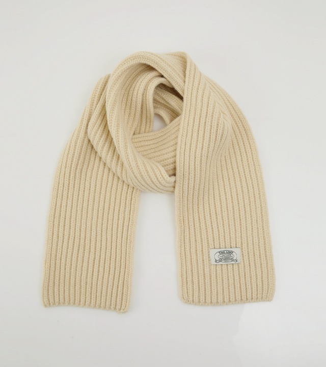 ルシードハチ編みニットマフラー