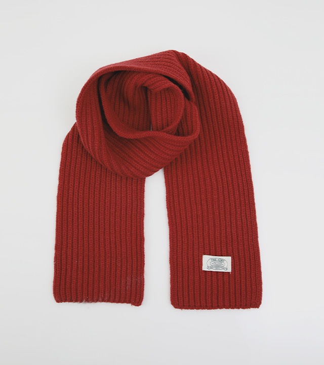 ルシードハチ編みニットマフラー