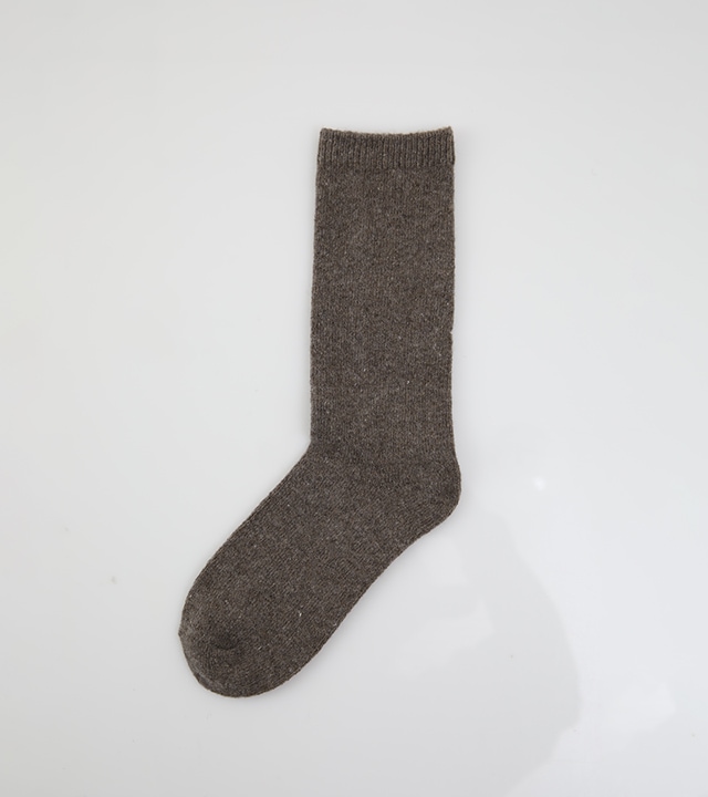 ロングディソフトウールハイネックソックス