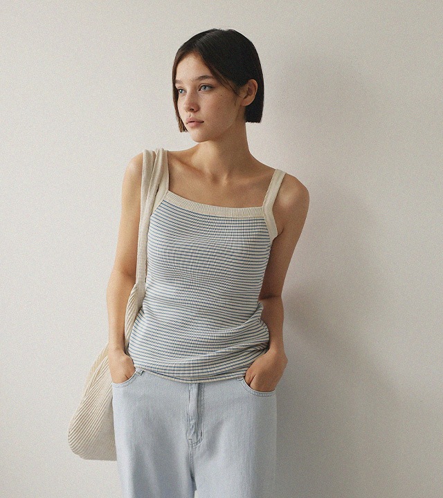 [RR]モニカS/Tノースリーブトップス