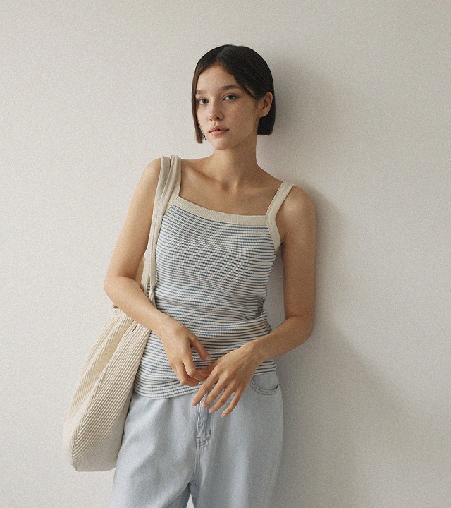 [RR]モニカS/Tノースリーブトップス