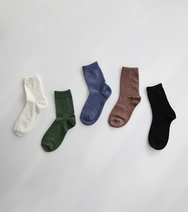 ウォームソフトハイネックソックス