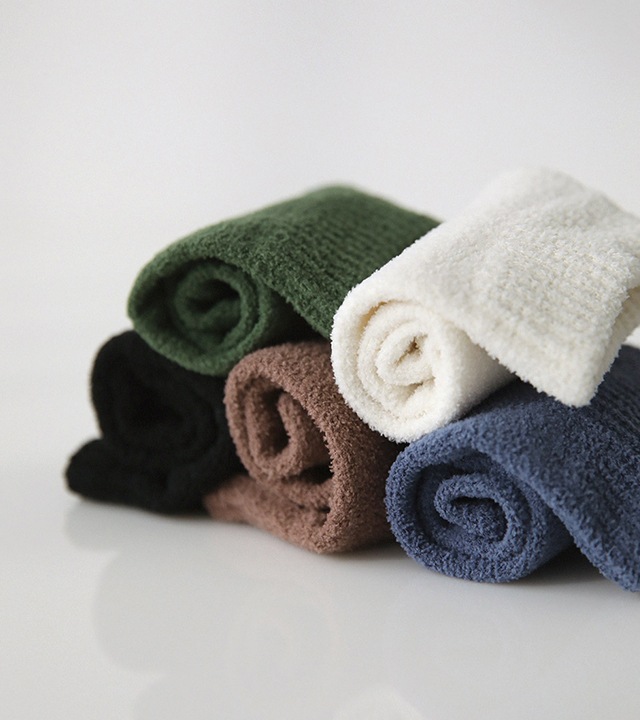 ウォームソフトハイネックソックス