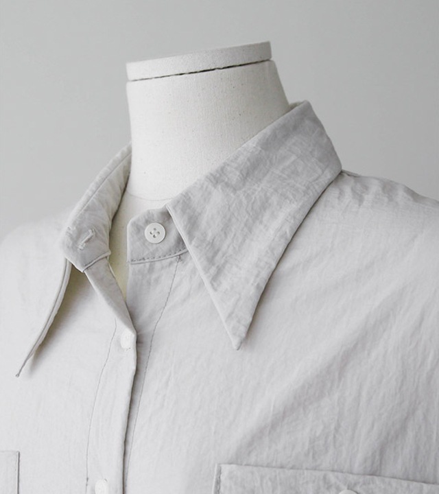 クレンエアクールシャツワンピース