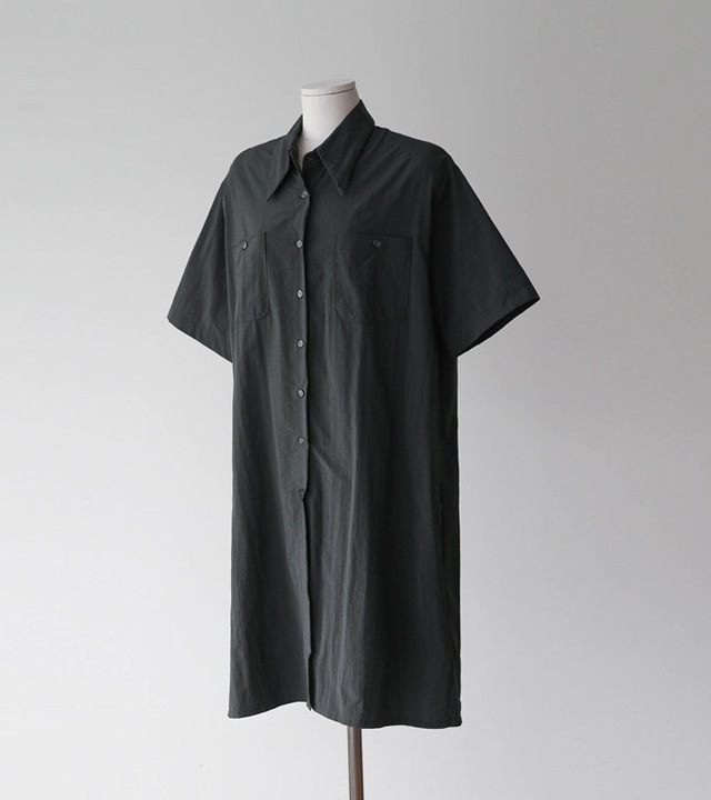 クレンエアクールシャツワンピース