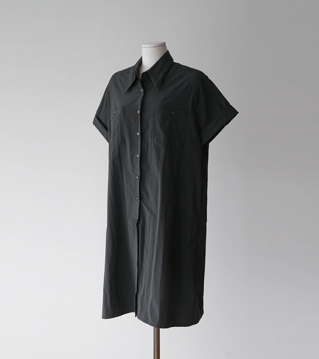 クレンエアクールシャツワンピース