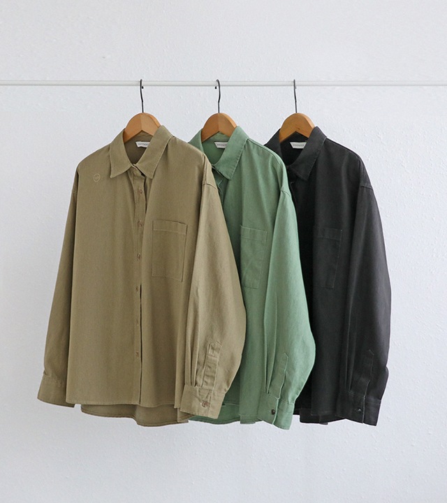 🌈[RR]ルノピグメント ピッチウォッシュドシャツ