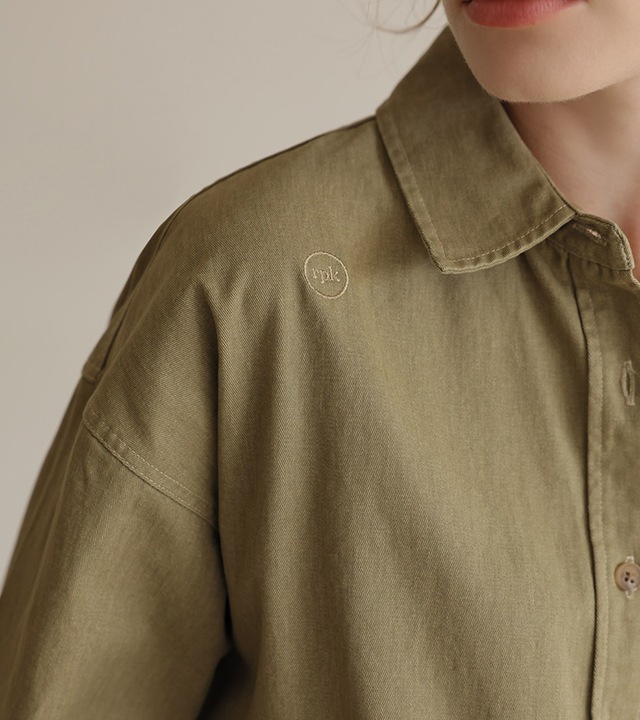 🌈[RR]ルノピグメント ピッチウォッシュドシャツ