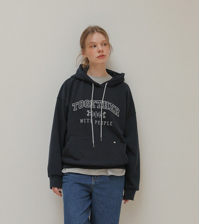 [RR]トゥギャザーコインフーデッドトップ