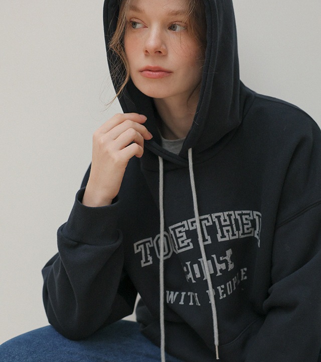 [RR]トゥギャザーコインフーデッドトップ