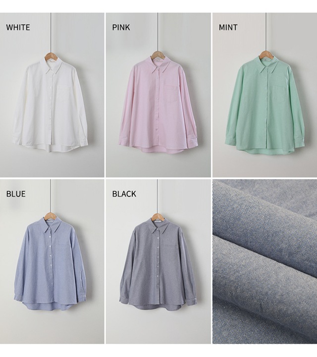 [RR]デイジーオックスフォードフォーシーズンシャツ