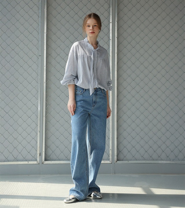 [RR]ニッチS/Tリボンブラウス