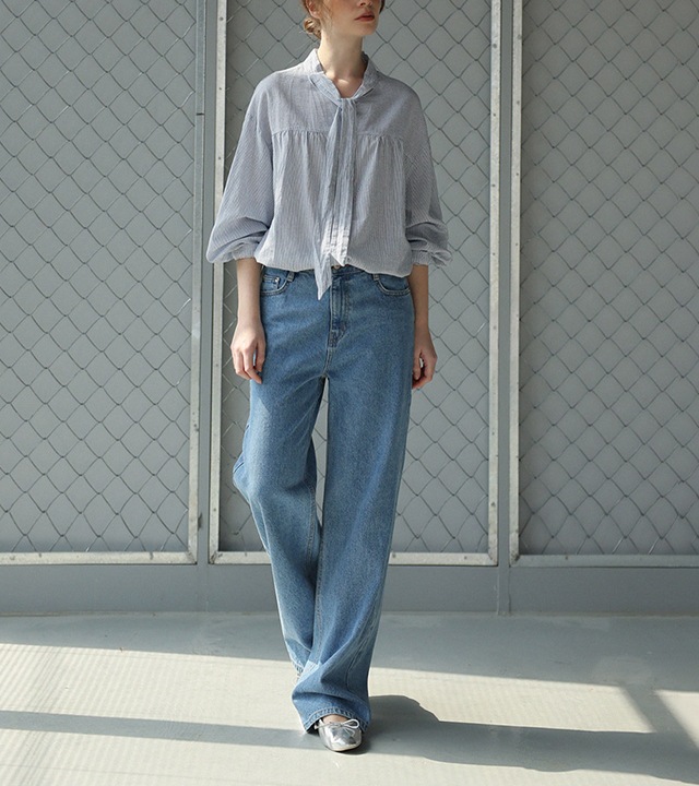 [RR]ニッチS/Tリボンブラウス