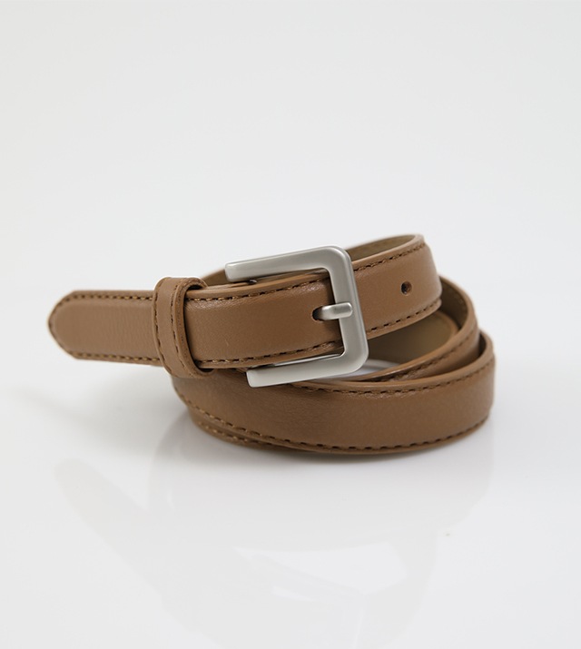 リズスクエアシープスキンベルト