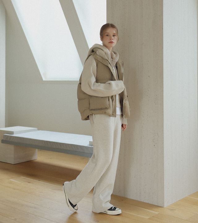 トリノポケット付きパッド入りベスト