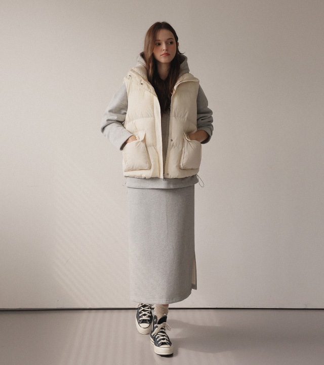 トリノポケット付きパッド入りベスト