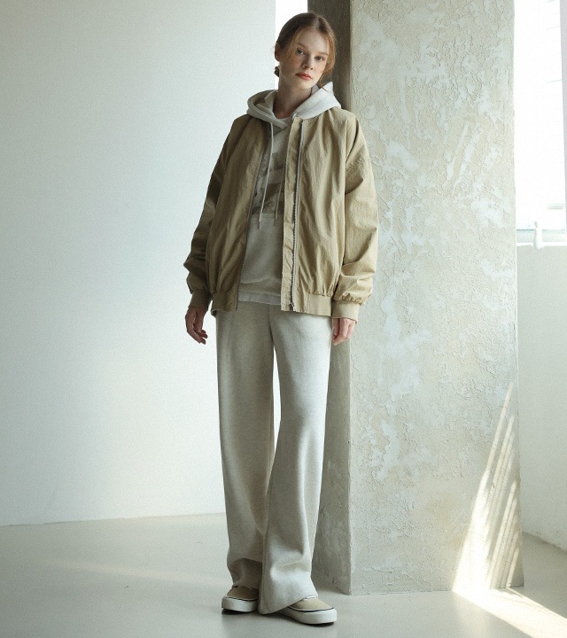 [RR]ベンティ ルーズフィットシボリブルゾン