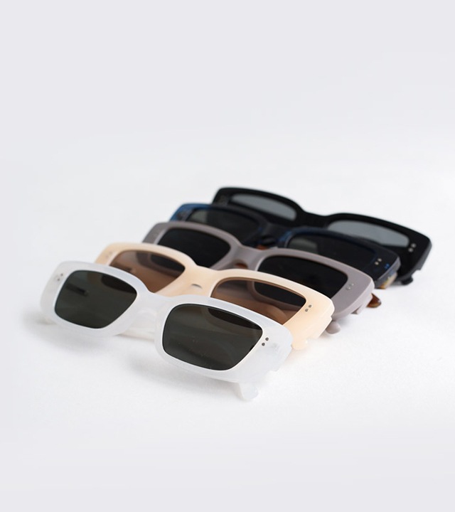 リアスクエアサングラス