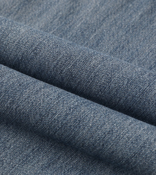 🌈[RR]055スラブイージーデニムパンツ_ブルー