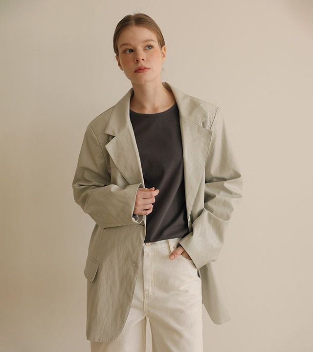 🌈[RR]オンスレザーシングルジャケット