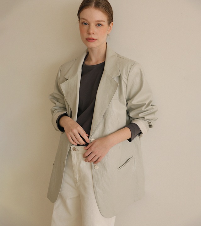 🌈[RR]オンスレザーシングルジャケット