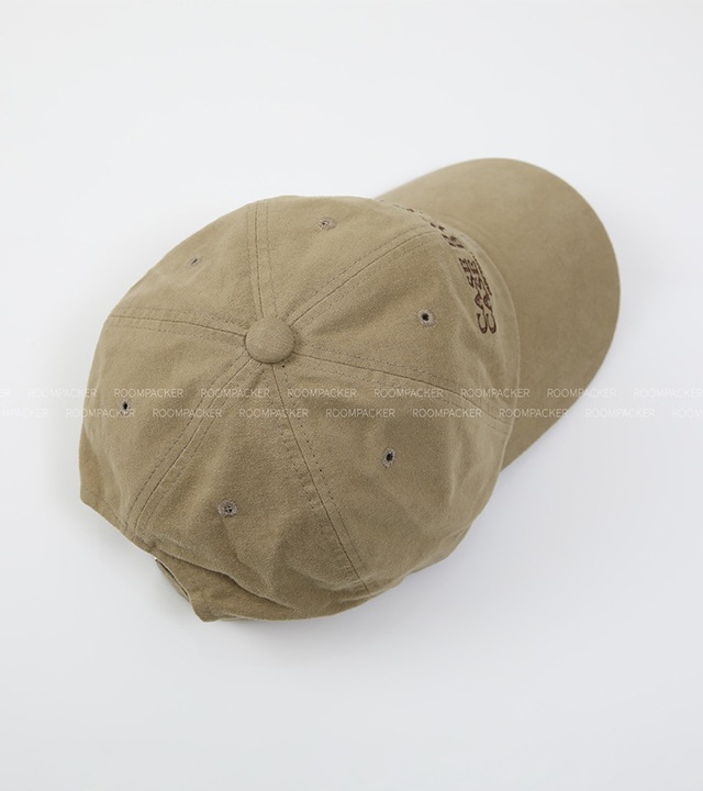 バイ刺繍レタリングボールキャップ