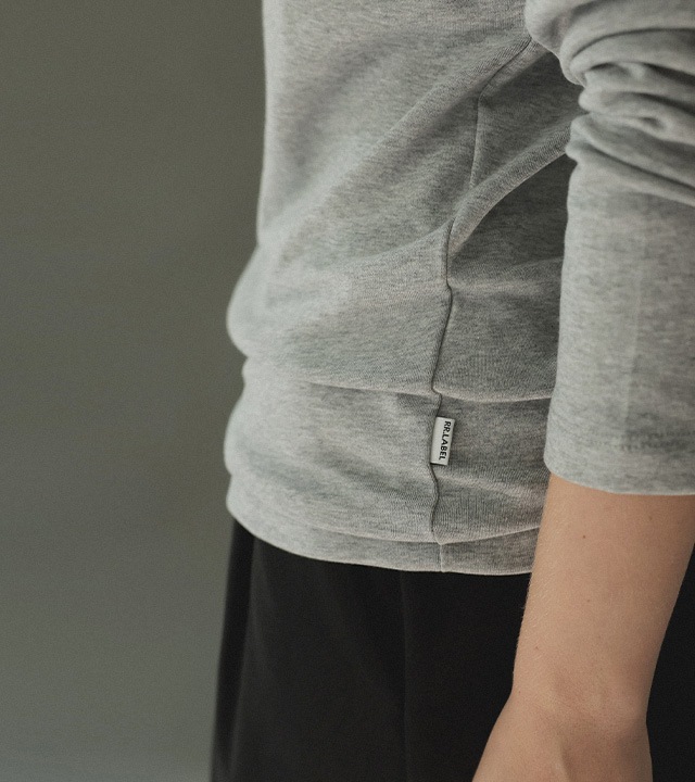 [RR]ワンピースベーシックスパン起毛Tシャツ