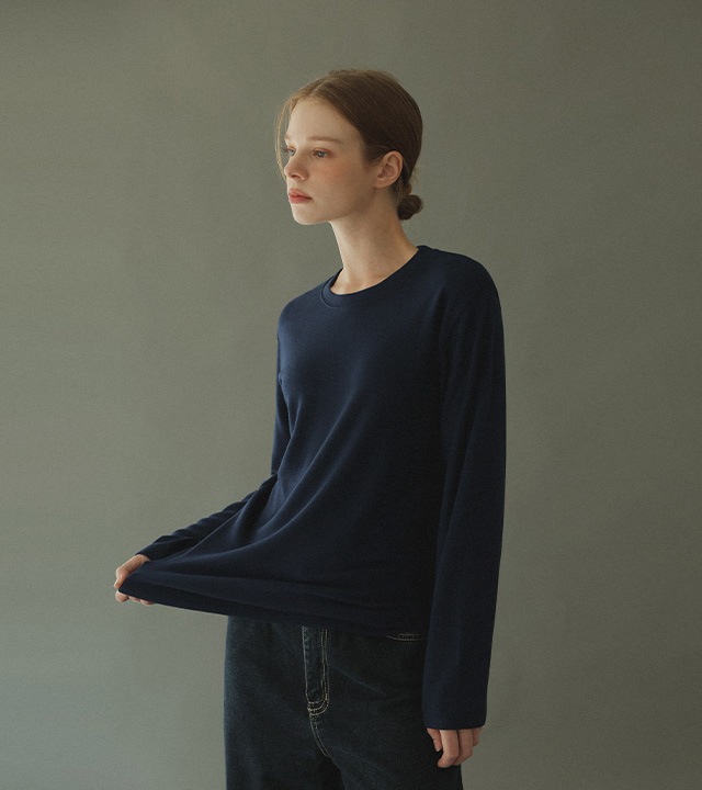 [RR]ワンピースベーシックスパン起毛Tシャツ