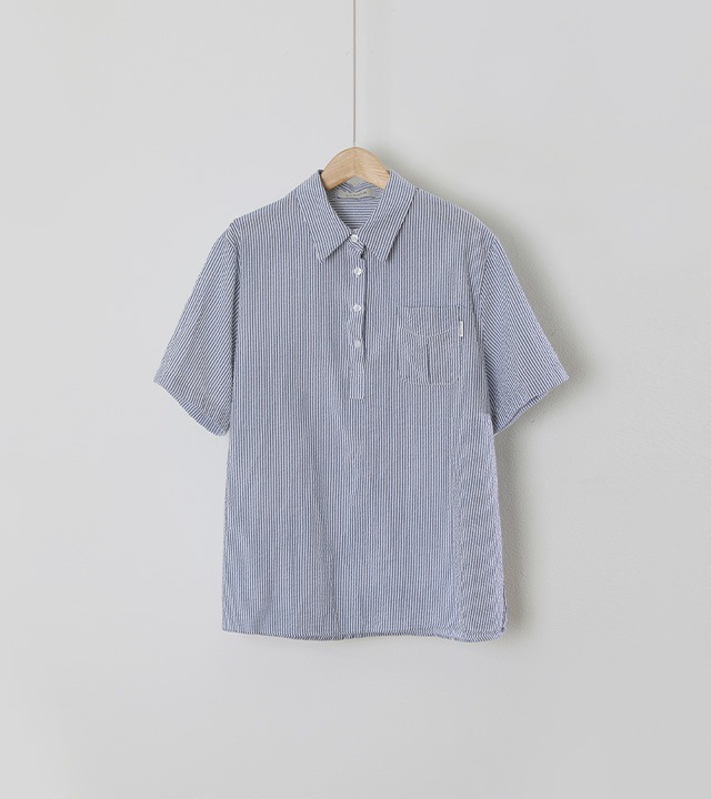 🌈[RR]ディーノシアサッカー半開きシャツ