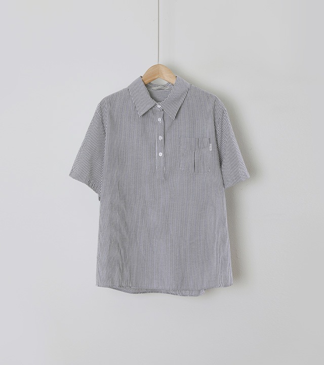 🌈[RR]ディーノシアサッカー半開きシャツ