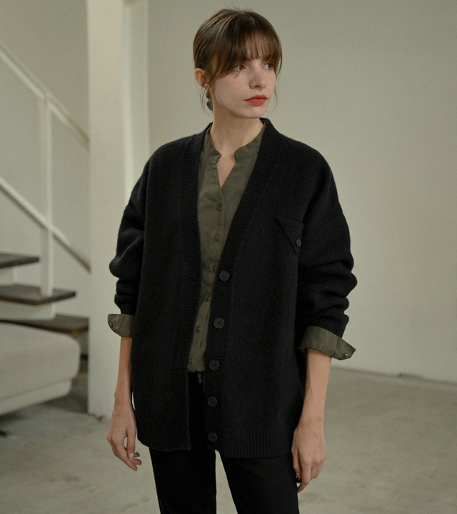 [RR]ロエンヌウールカーディガン