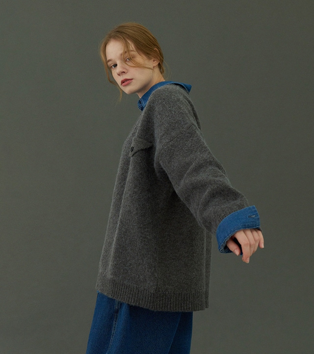 [RR]ロエンヌウールカーディガン