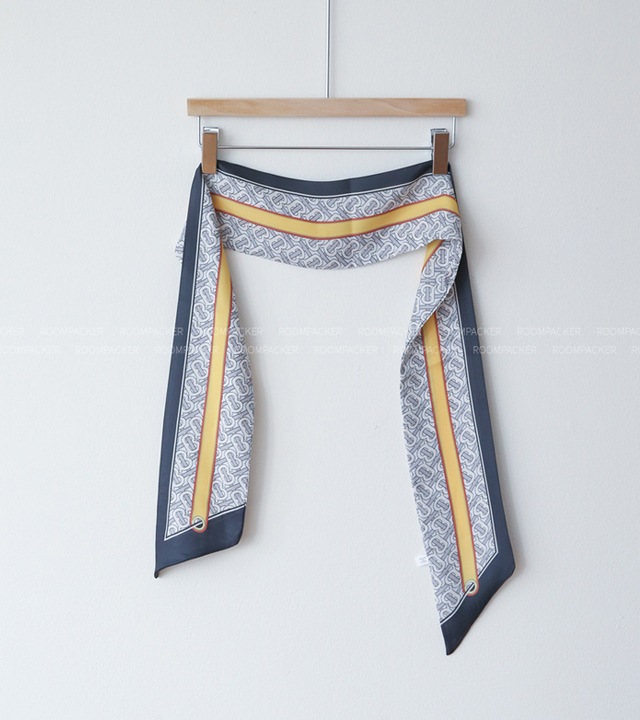 ジャコウツリー配色スカーフ