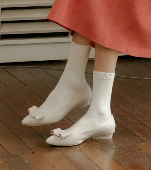 リアベーシックキャッシュウールソックス