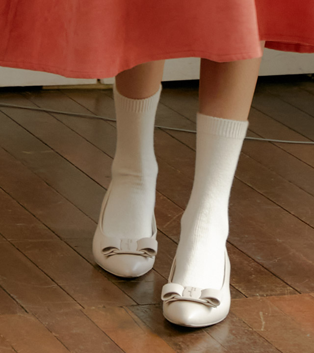 リアベーシックキャッシュウールソックス