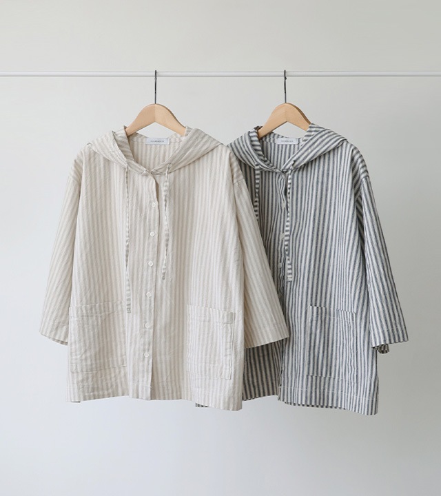 🌈[RR]フランコ S/T リネンフード付きジャンパー