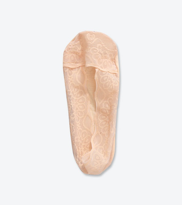 オリーレースフェイクソックス