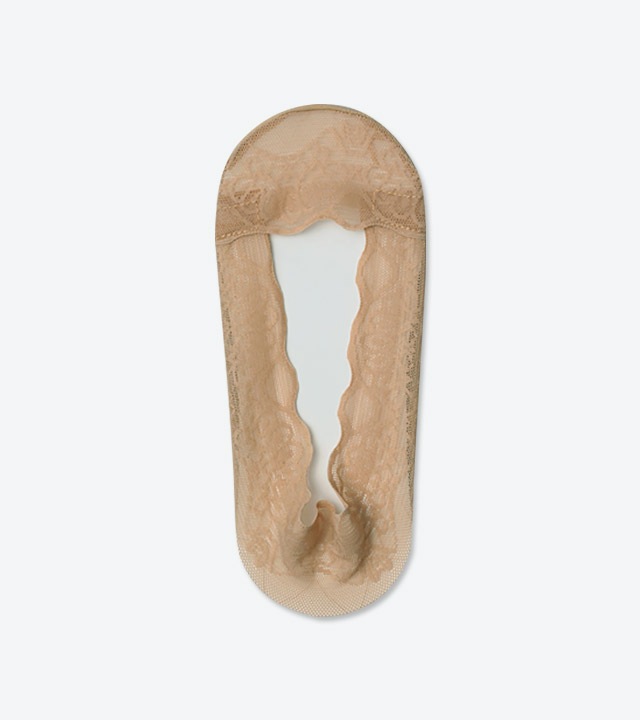 オリーレースフェイクソックス