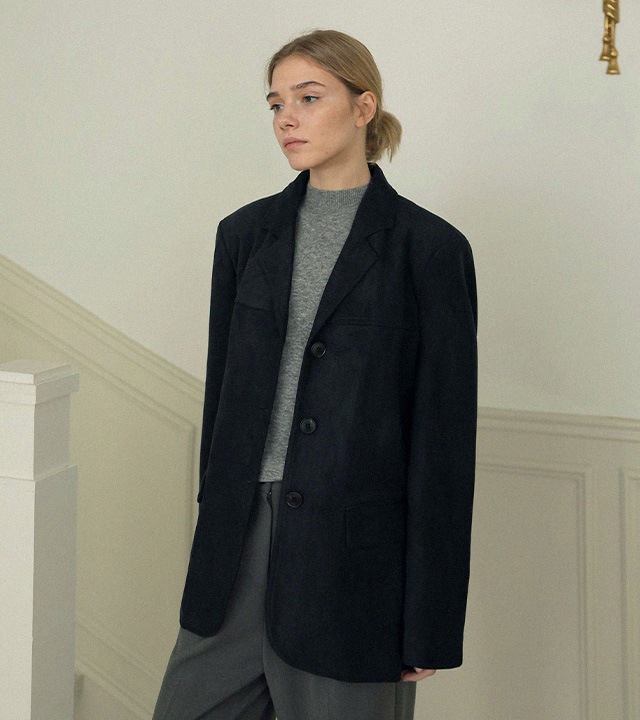 🌈[RR]ダイヤルスエードシングルジャケット_camel